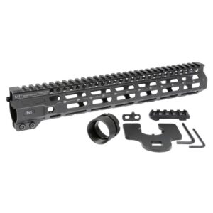 Midwest Industries Combat Rail Free Float Handguard 12.625" M-LOK Black