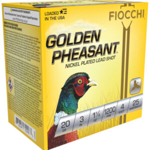 FIO GOLDEN PHEASANT 20GA 3 1.25OZ #4 25/10