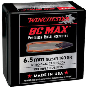 WIN BULLET SUPREME BC 6.5MM 140GR 100/10