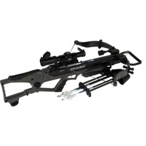 Excalibur RevX TD Crossbow 400 fps Stealth Grey with Overwatch Scope & Explore Case